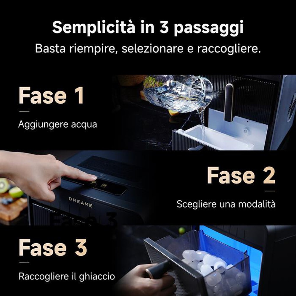Immagine del prodotto DREAME - Fabbricatore di ghiaccio BULLET VIM