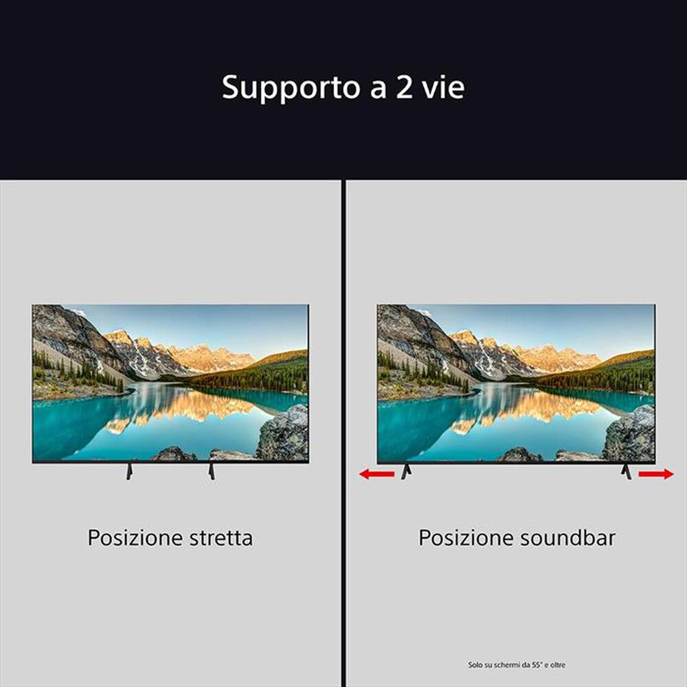 "SONY - Smart TV LED UHD 4K 65\" K65S39B.CEI-Nero"