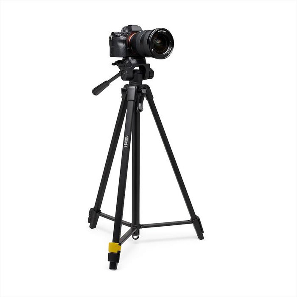 "NATIONAL GEOGRAPHIC - TREPPIEDE GRANDE-Nero,Giallo / Alluminio"