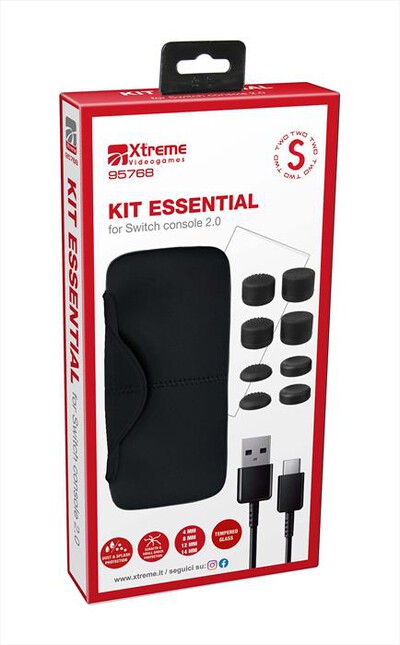 XTREME - KIT ESSENTIAL SWITCH 2 95768-nero
