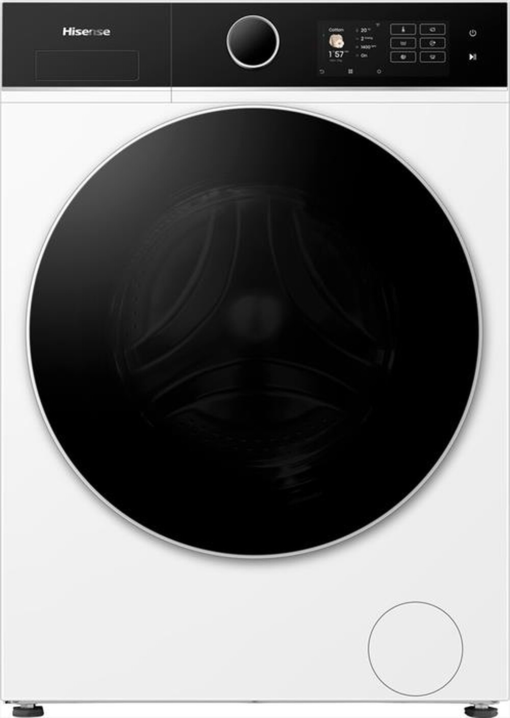 Immagine del prodotto HISENSE - Lavatrice WF5I8043BWF 8Kg Classe A-Bianco/nero