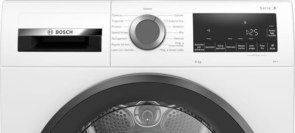 "BOSCH - Asciugatrice WQG23100IT Classe A++"