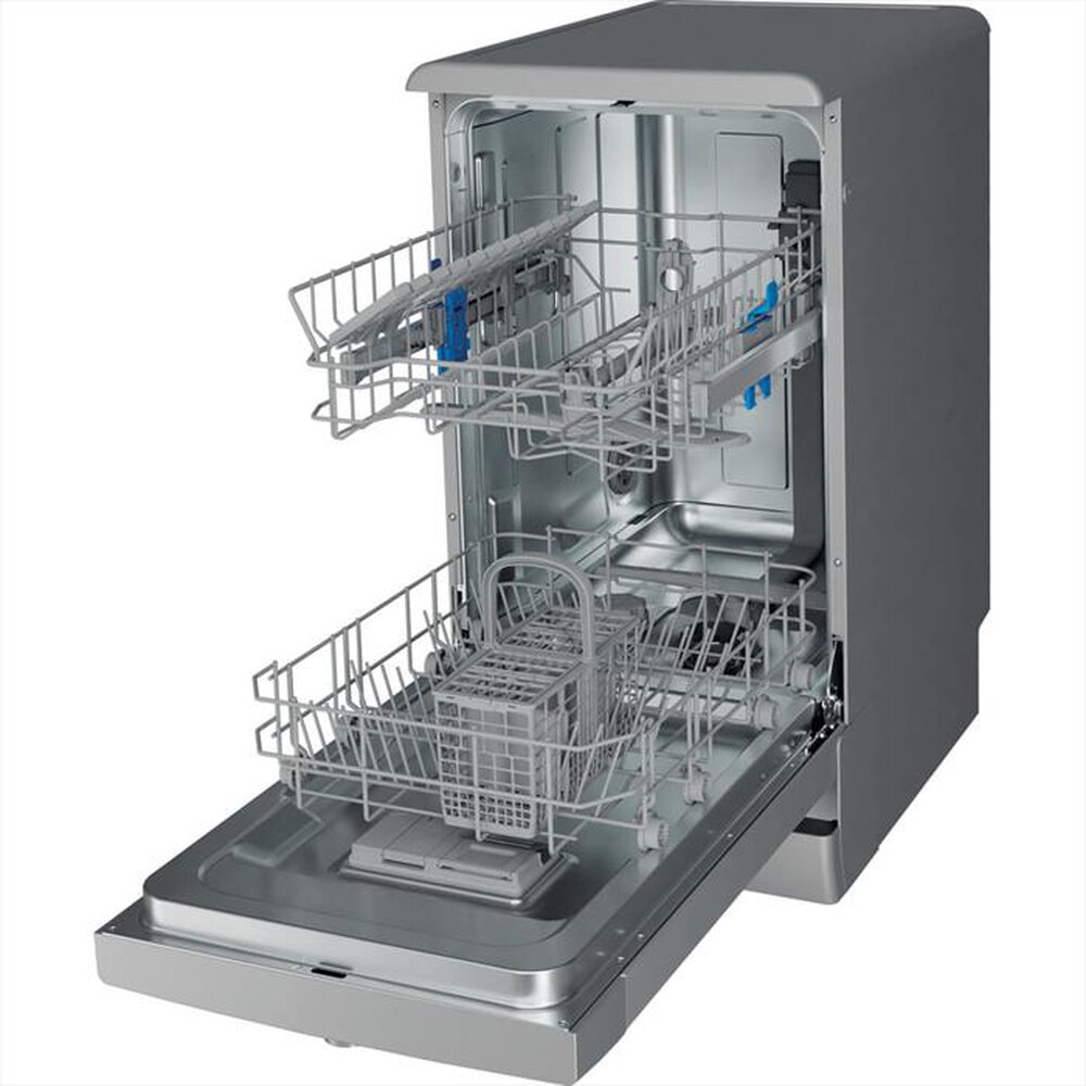"INDESIT - Lavastoviglie DSFE 1B10 S Classe F 10 coperti-Argento"