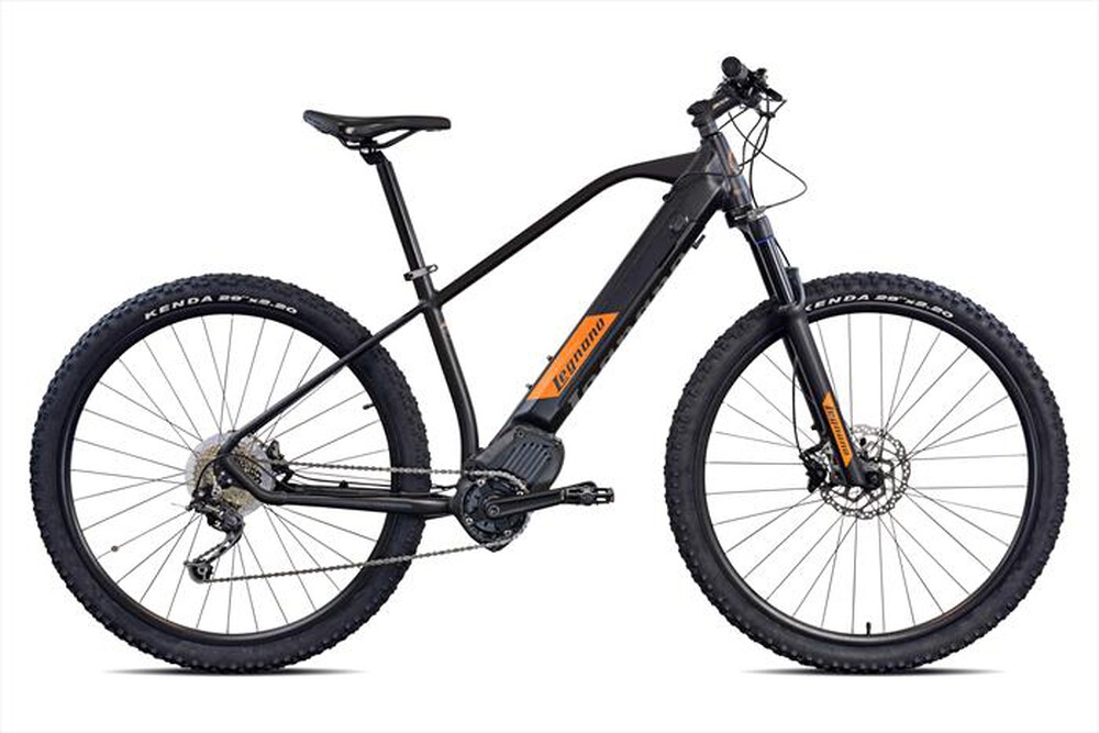 "LEGNANO - E-BIKE MTB FUOCO MAMBA TAGLIA 45-Nero"