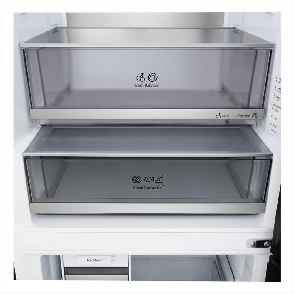 Immagine del prodotto LG - Frigorifero combinato GBBW726AEV Classe A 465lt-Nero