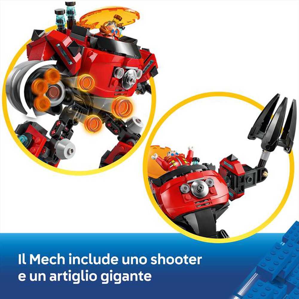 Immagine del prodotto LEGO - SONIC Knuckles Mech Egg Crusher Dr. Eggman 77005