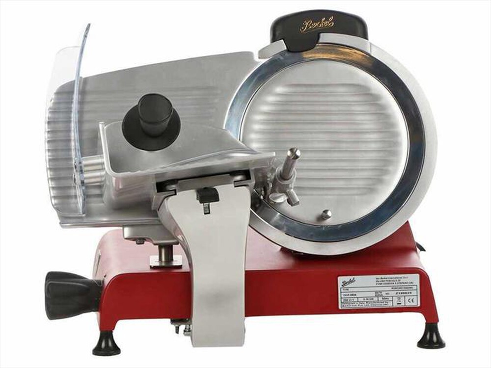 "BERKEL - Red Line 250 - Affettatrice professionale lama 250-Rosso opsco"