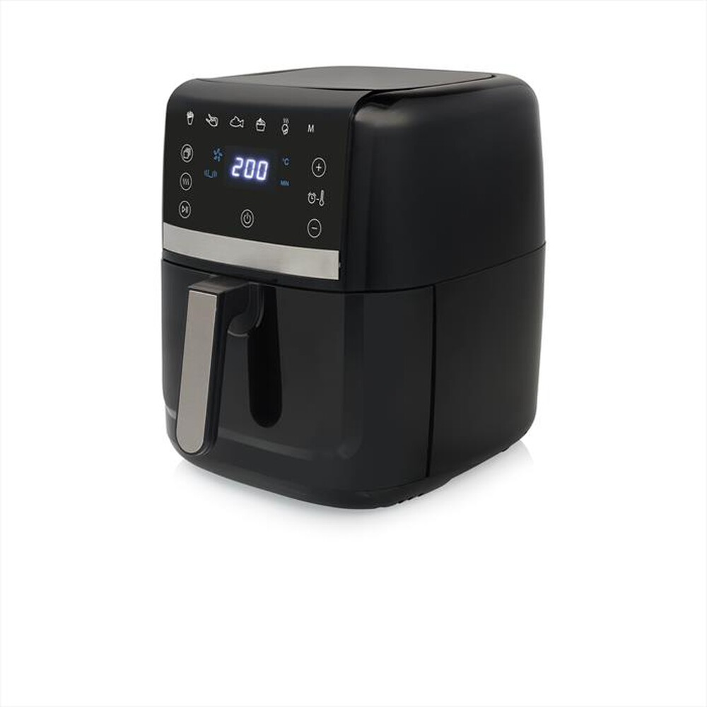 "PRINCESS - Friggitrice ad aria 183040-Nero/Acciaio"