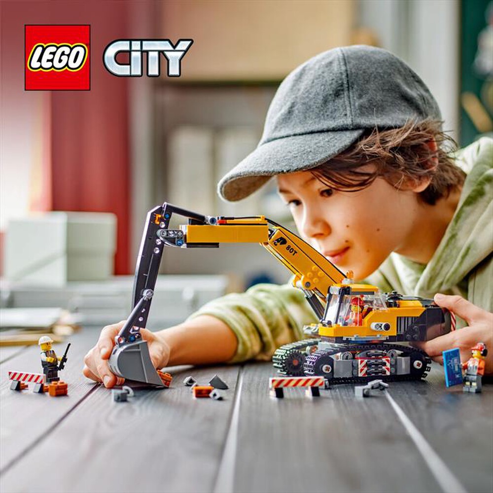Immagine del prodotto LEGO - CITY BIG VEHICLES Escavatore cantiere giallo 60420