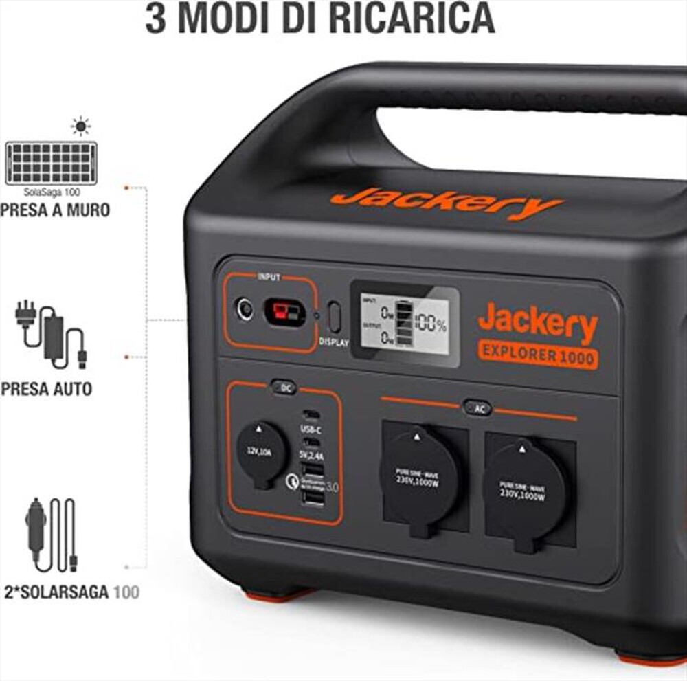 "JACKERY - EXPLORER 1000EU"