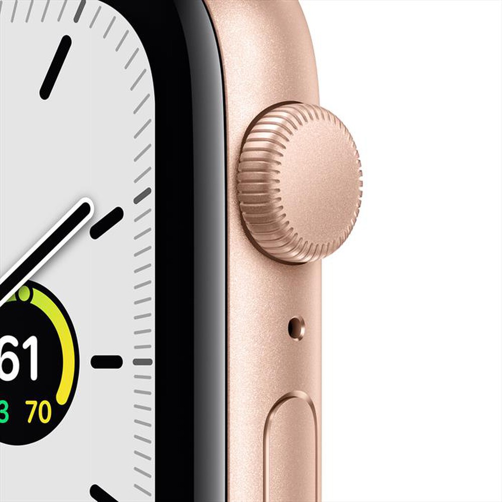 "APPLE - Watch SE GPS 44mm Alluminio Oro-Cinturino Sport Rosa Sabbia"