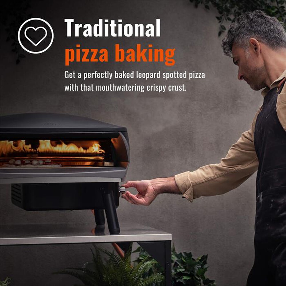 Immagine del prodotto WITT - Forno pizza da esterno ETNA FERMO-Nero