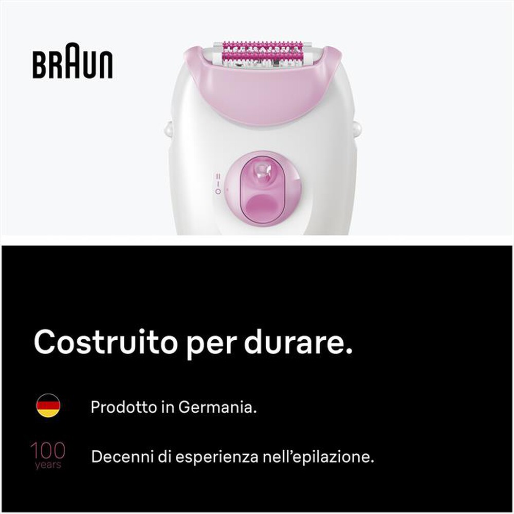 Immagine del prodotto BRAUN - Epilatore LEGEPIL SE3-000 BOX MN-ROSA
