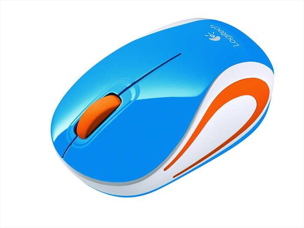 "LOGITECH - Wireless Mini Mouse M187-Blu"