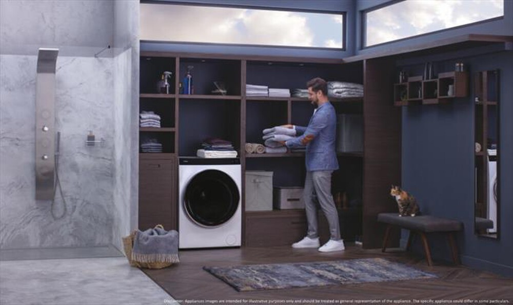 Immagine del prodotto HAIER - Lavasciuga HWD100BD1499U1NI SuperDrum Series9-Bianco
