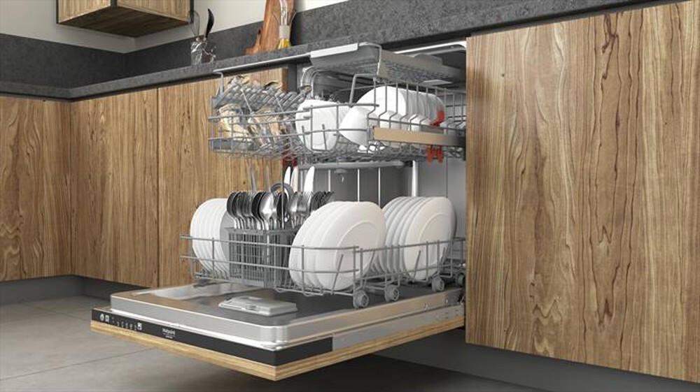 "HOTPOINT ARISTON - Lavastoviglie incasso HIE 2B19 C N Classe F"