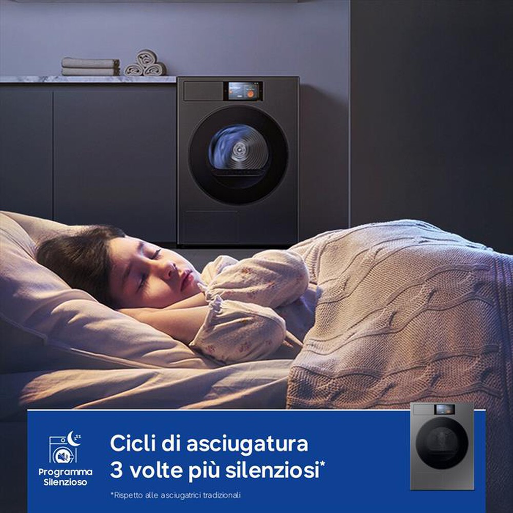 Immagine del prodotto SAMSUNG - Asciugatrice DV90F09F4SU3 9Kg Classe A-Nero