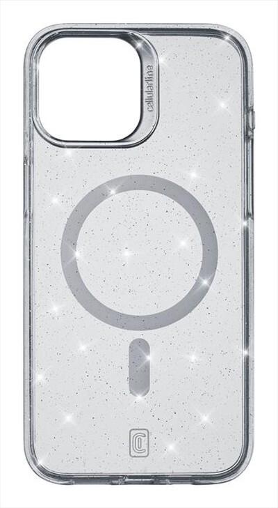 CELLULARLINE - Cover SPARKLE MAG per iPhone 15-Transparent