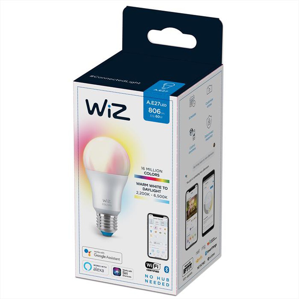 WIZ - COLOR GOCCIA SMERIGLIATA 60W E27-White