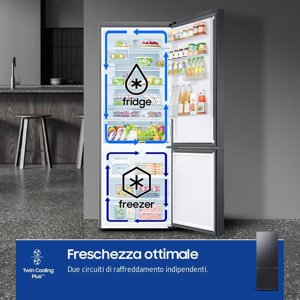 Immagine del prodotto SAMSUNG - Frigorifero combinato RB53DG706AB1EF F1RST75 AI-ANTRACITE