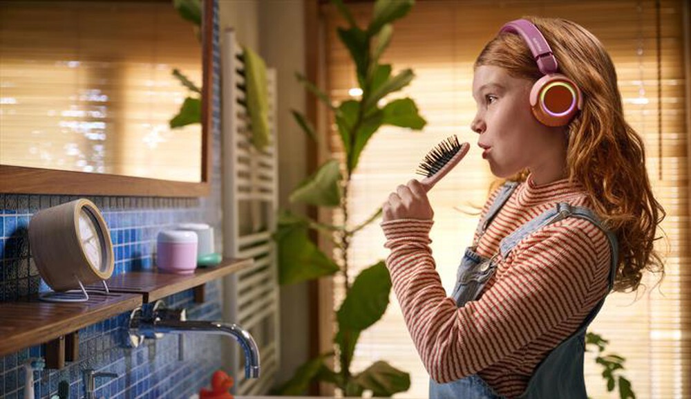 Immagine del prodotto PHILIPS - Cuffie wireless on-ear per bambini TAK4200MP/00-Viola Magenta