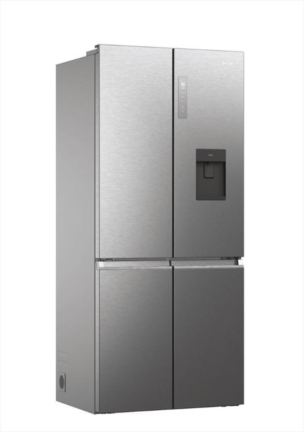 "HAIER - Frigorifero side by side HCW7819EHMP ClasseE 536l-Platino, Acciaio inossidabile"