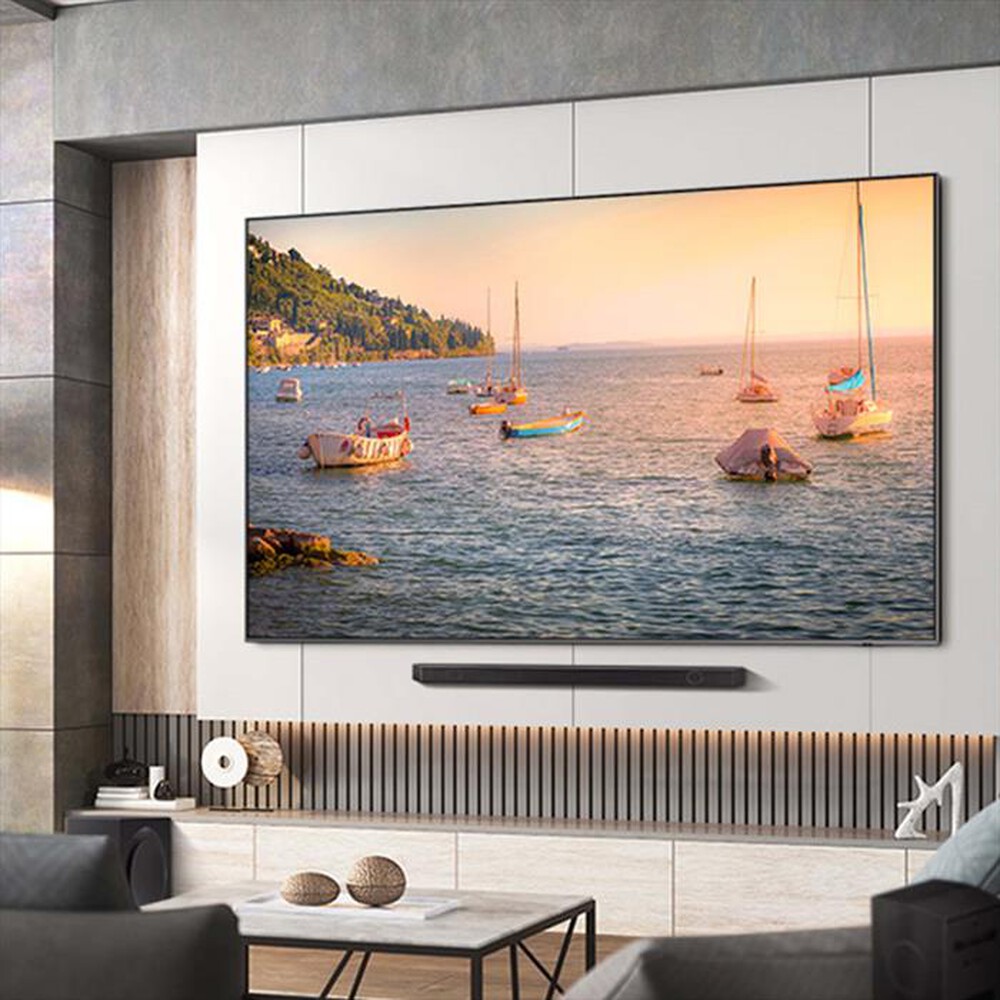"SAMSUNG - Smart TV 98\" UHD 4K Q-LED QE98Q80CATXZT-CARBON SILVER"