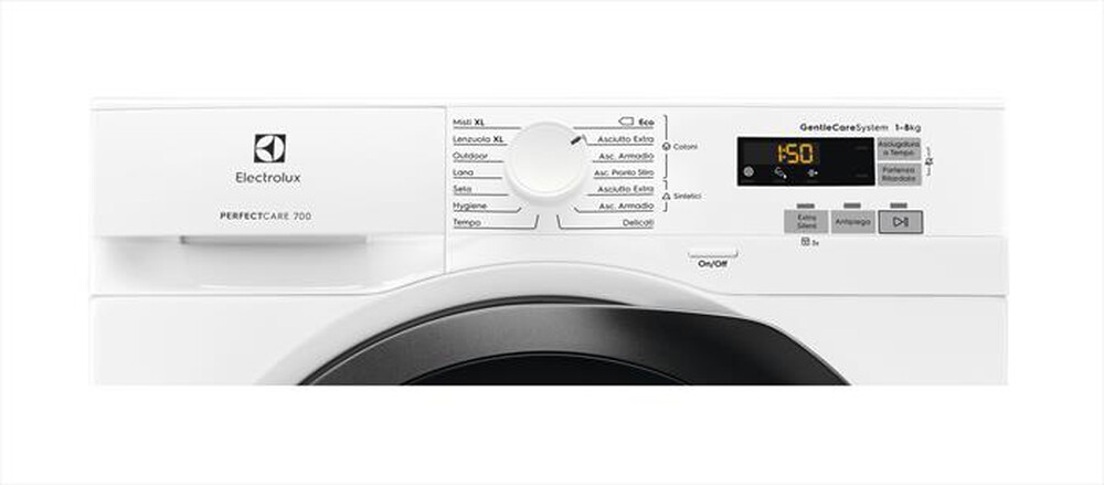 "ELECTROLUX - Asciugatrice EW7H583B 8 Kg Classe A+++-Bianco/oblò nero"