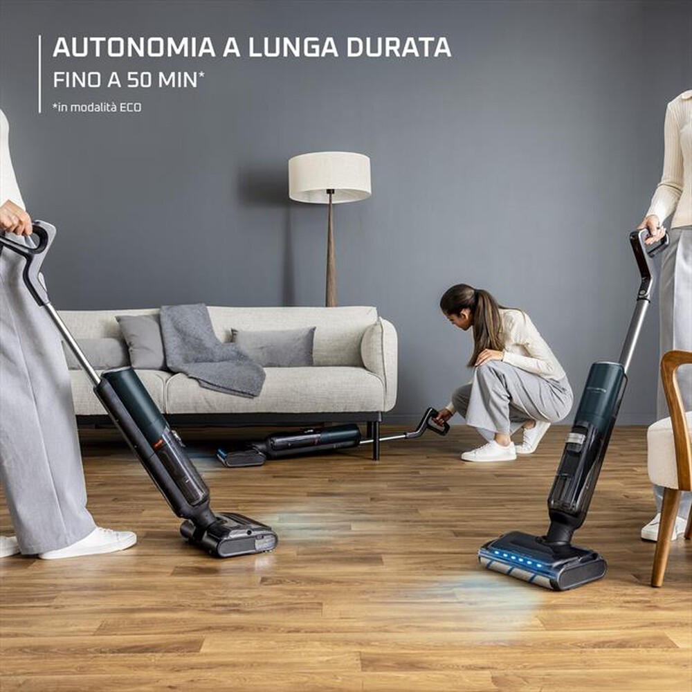 Immagine del prodotto ROWENTA - Lavapavimenti Senza Fili X-Clean 7 GZ5736E0-TRUST BLU E CROMATO