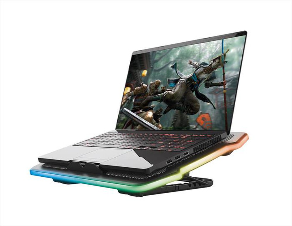 "TRUST - GXT1126 AURA LAPTOP COOLING STAND-Black/Illuminated"