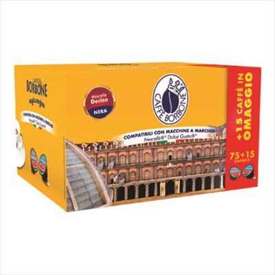 CAFFE BORBONE - Miscela Decisa - Comp. Nescaf&egrave; Dolce Gusto 90 caps