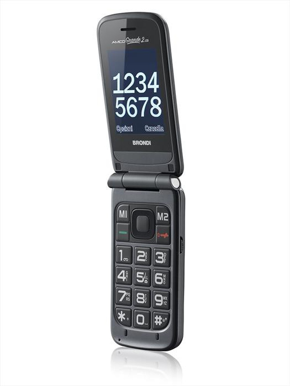 "BRONDI - AMICO GRANDE 2 LCD-Titanio"