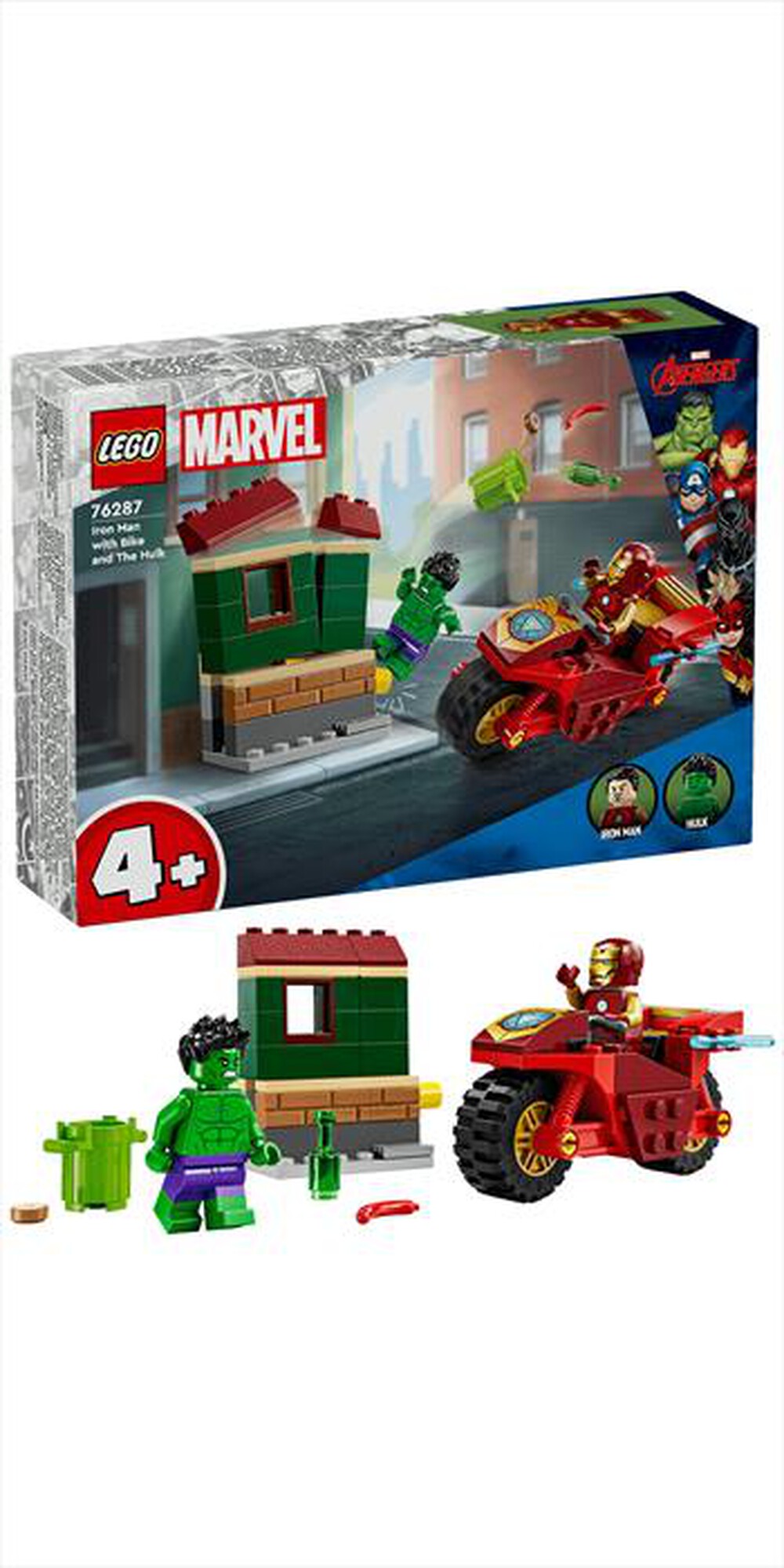 Immagine del prodotto LEGO - Iron Man e Legione di ferro vs Soldato Hydra 76288