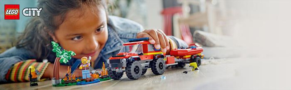 Immagine del prodotto LEGO - CITY Fire Fuoristrada antincendio e gommone 60412