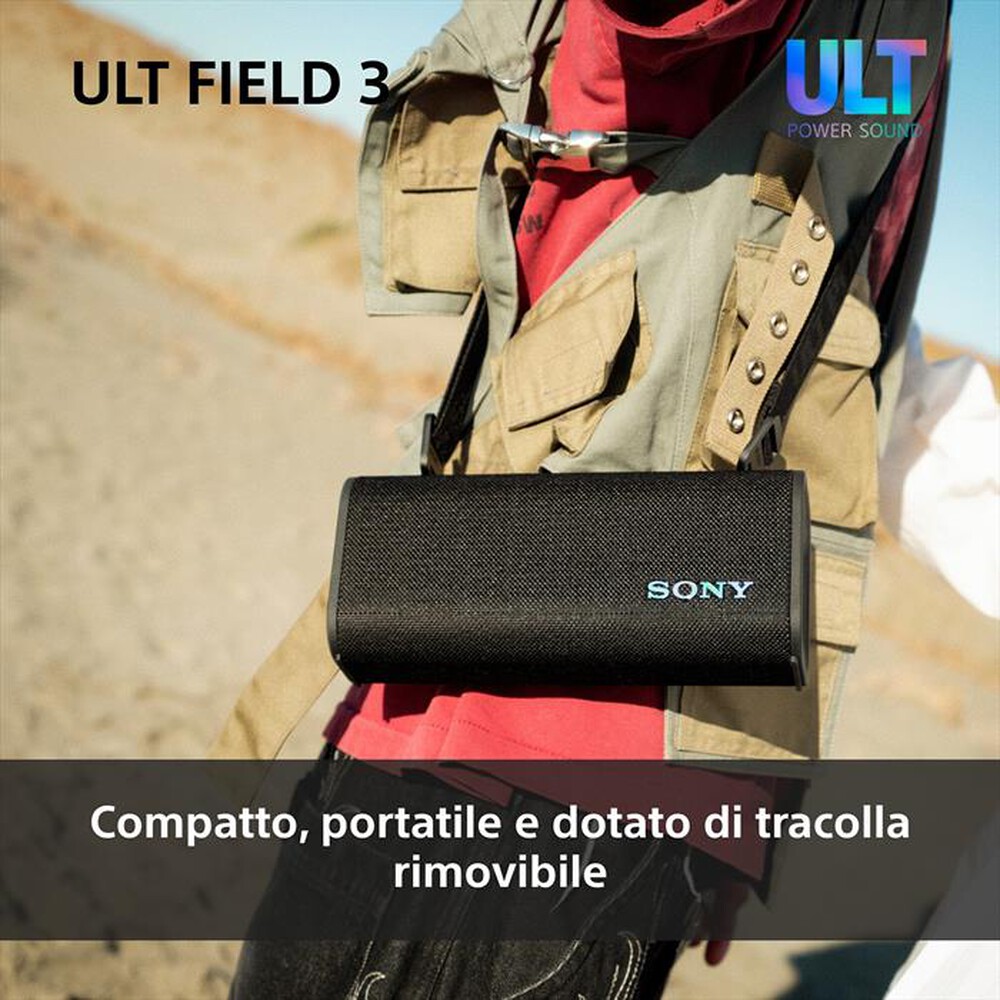 Immagine del prodotto SONY - Speaker portatile Wireless Bluetooth SRSULT30H.CE7-Forest Grey