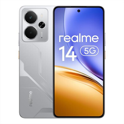 REALME - Smartphone REALME 14 5G (256GB 12GB)-Mecha Silver