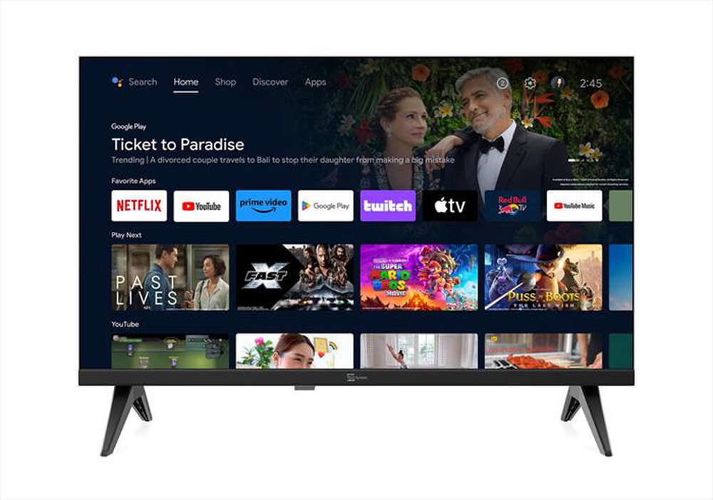 Immagine del prodotto TELESYSTEM - Smart TV LED FHD 22" T2/S2 SMG14 12V-BLACK