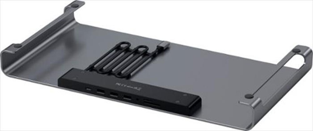 "SATECHI - USB-C MONITOR STAND HUB XL-space gray"