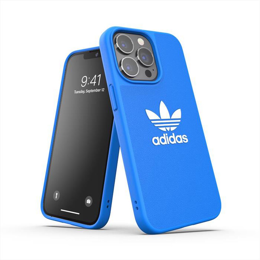 "CELLY - 47097_ADI ADIDAS COVER IPHONE 13 PRO-AZZURRO / TPU e PC"