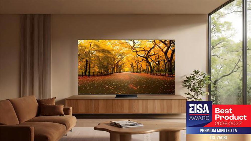 Immagine del prodotto TCL - Smart TV SQD Mini LED 4K 75" 75C8L-Nero