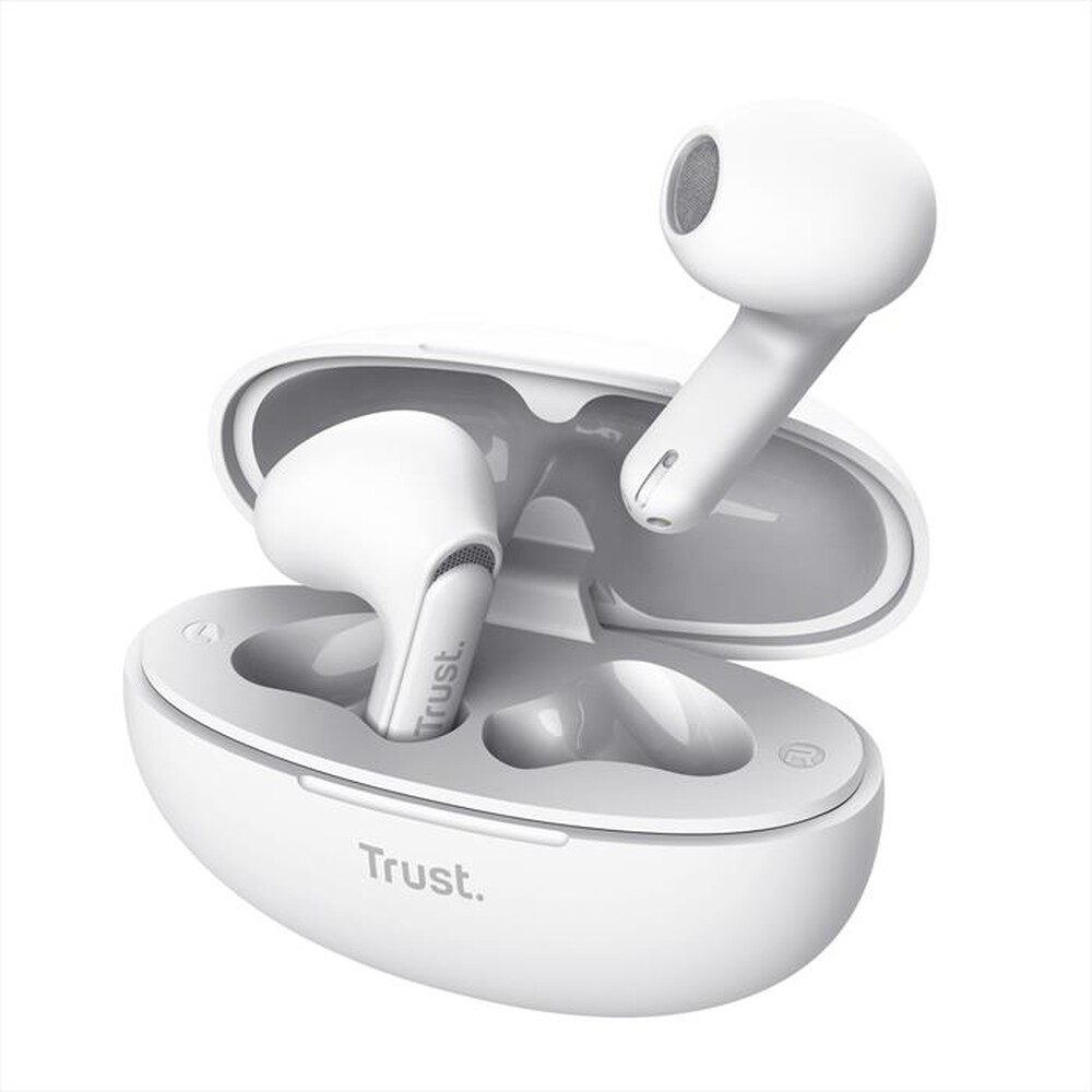 "TRUST - Auricolare bluetooth YAVI ENC-White"