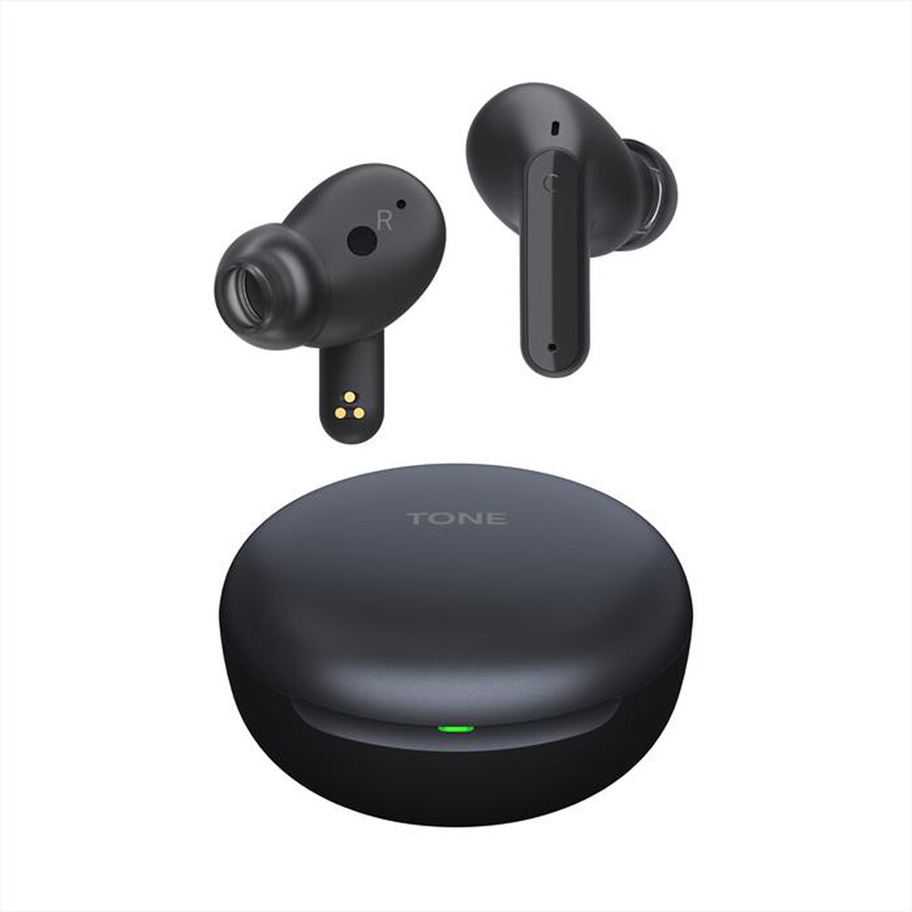 "LG - TONE FREE FP5 - CUFFIE TRUE WIRELESS BLUETOOTH-Nero - Charcoal Black"