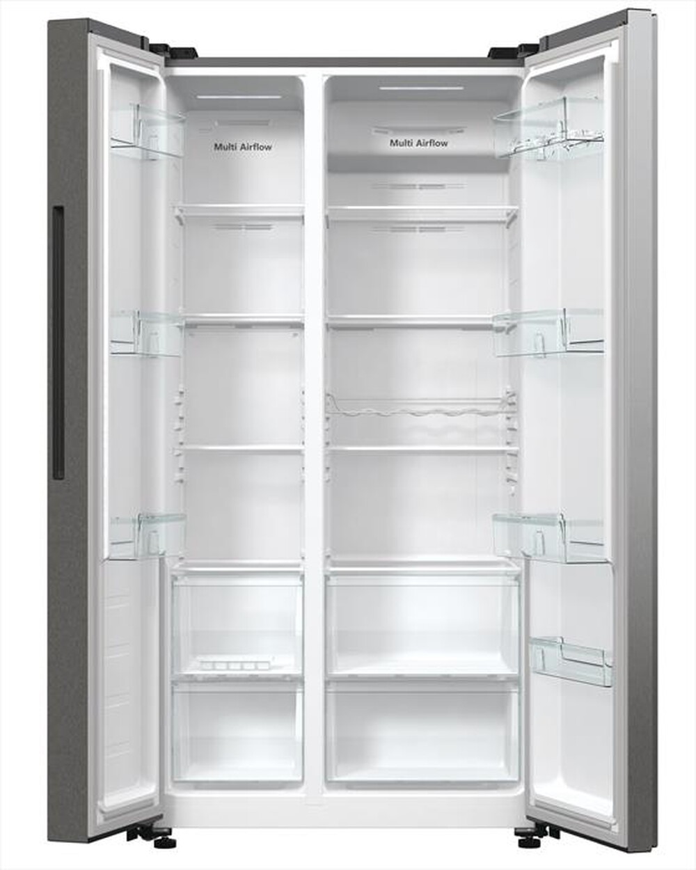 "HISENSE - Frigorifero side by side RS711N4ACE Classe E 550lt-Inox"