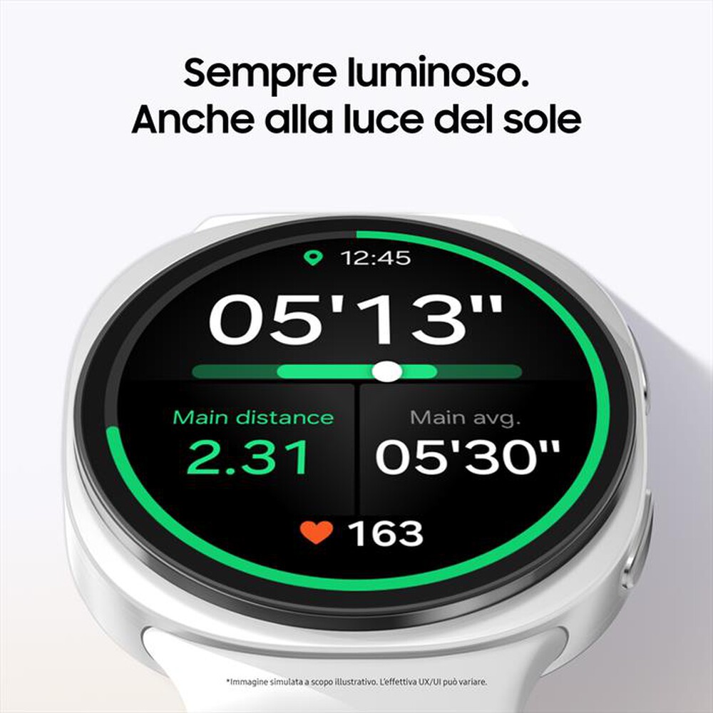 Immagine del prodotto SAMSUNG - Galaxy Watch8 44mm BT, 2+32GB-Silver