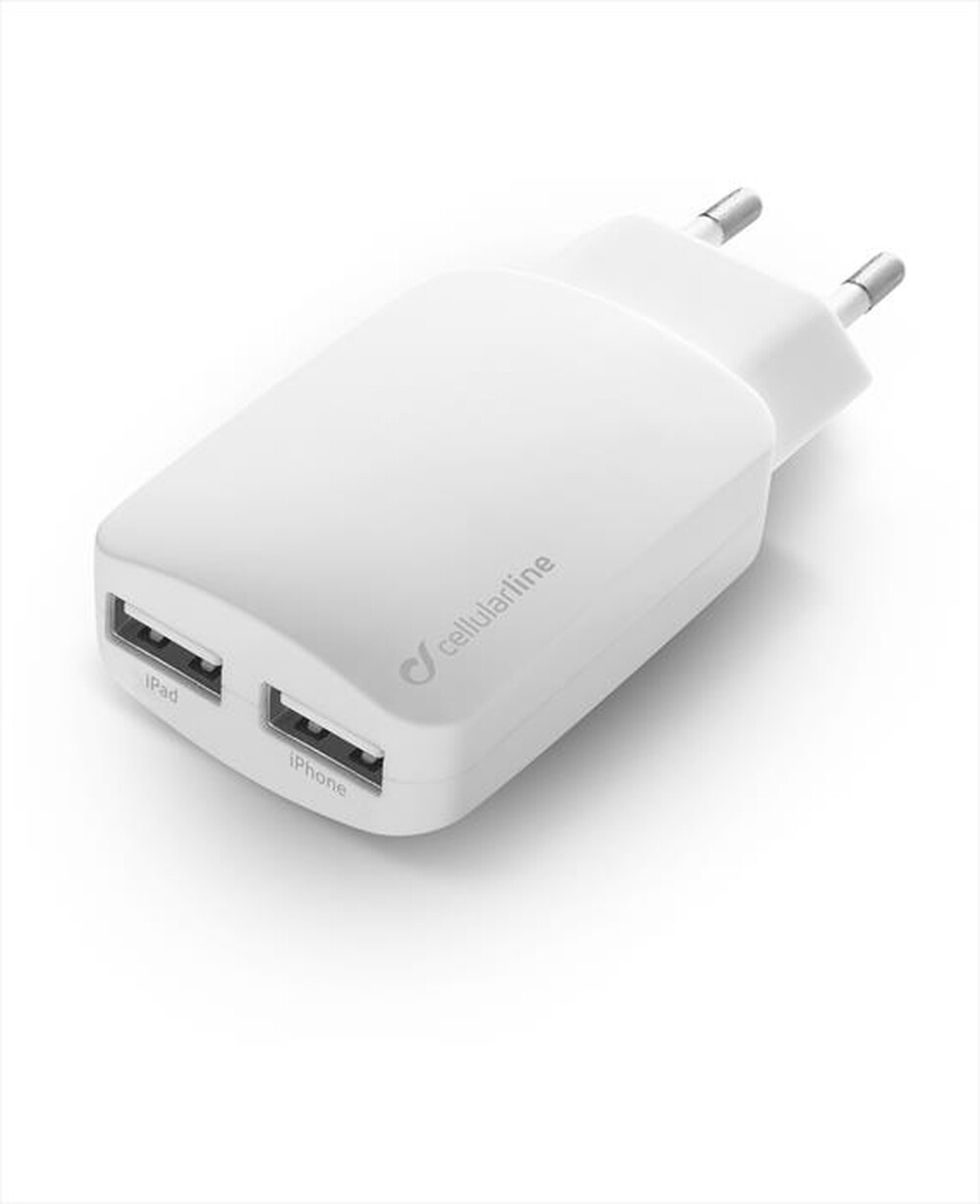 Immagine del prodotto CELLULARLINE - Dual USB Charger-Bianco