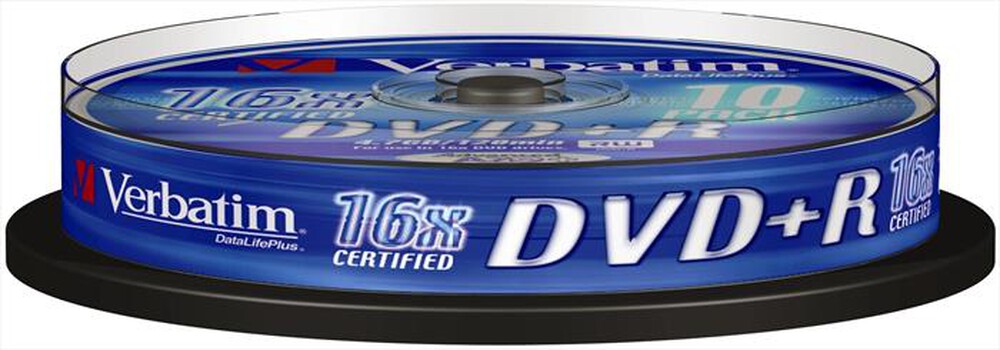 "VERBATIM - Dvd+r 10pz SPINDLE"