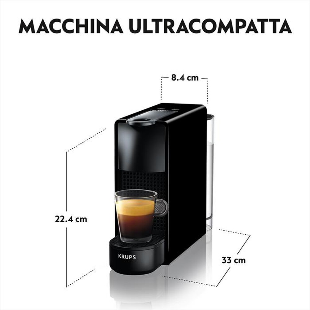 "KRUPS - XN1108K Essenza Mini Nespresso-Piano Black"