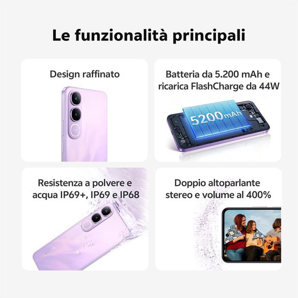 Immagine del prodotto VIVO MOBILE - Smartphone Y21E 4GB/128GB-Green