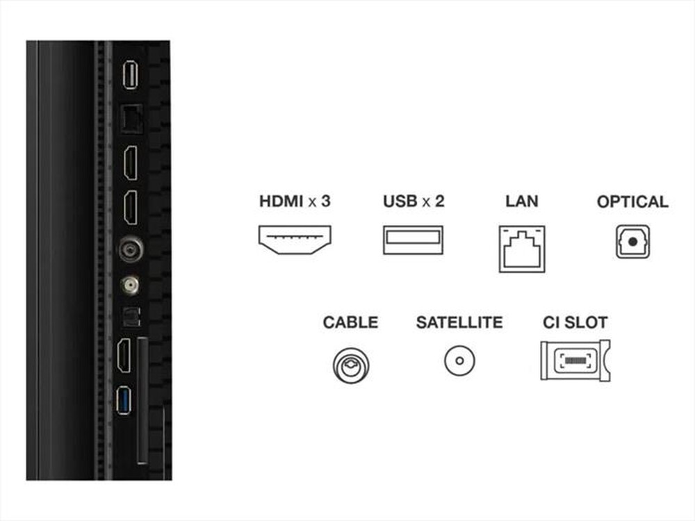 Immagine del prodotto TCL - Smart TV LED 4K 65" 65T69C-Nero