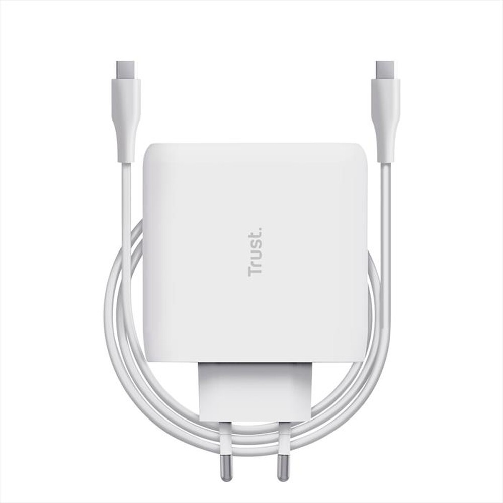 "TRUST - Caricatore da rete MAXO 100W USB-C CHARGER WHT-White"